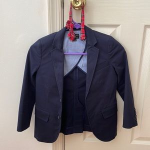 Crewcuts navy boys cotton suit